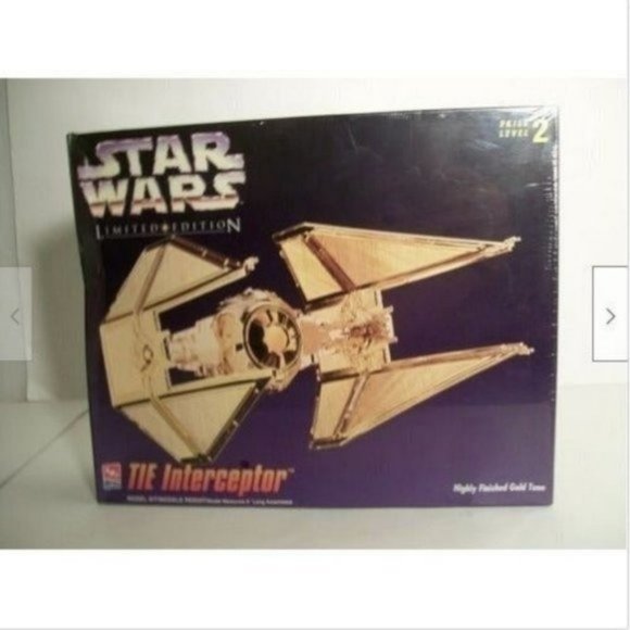 Star Wars Toys Vintage Star Wars Model Kit Tie Interceptor Ertl 995